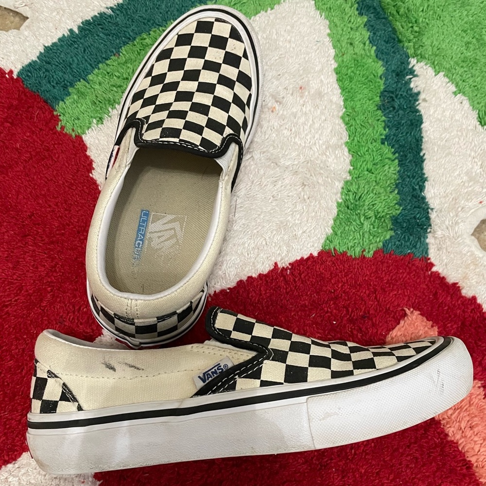 Checkered Vans - image 3